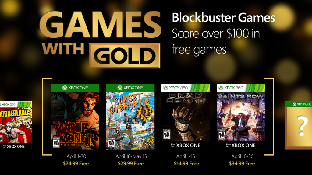 Microsoft-Xbox-Live-Games-With-Gold-April-2016