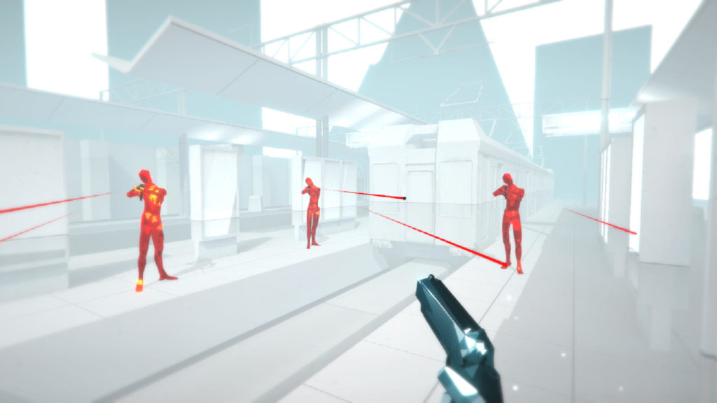 SUPERHOT battle