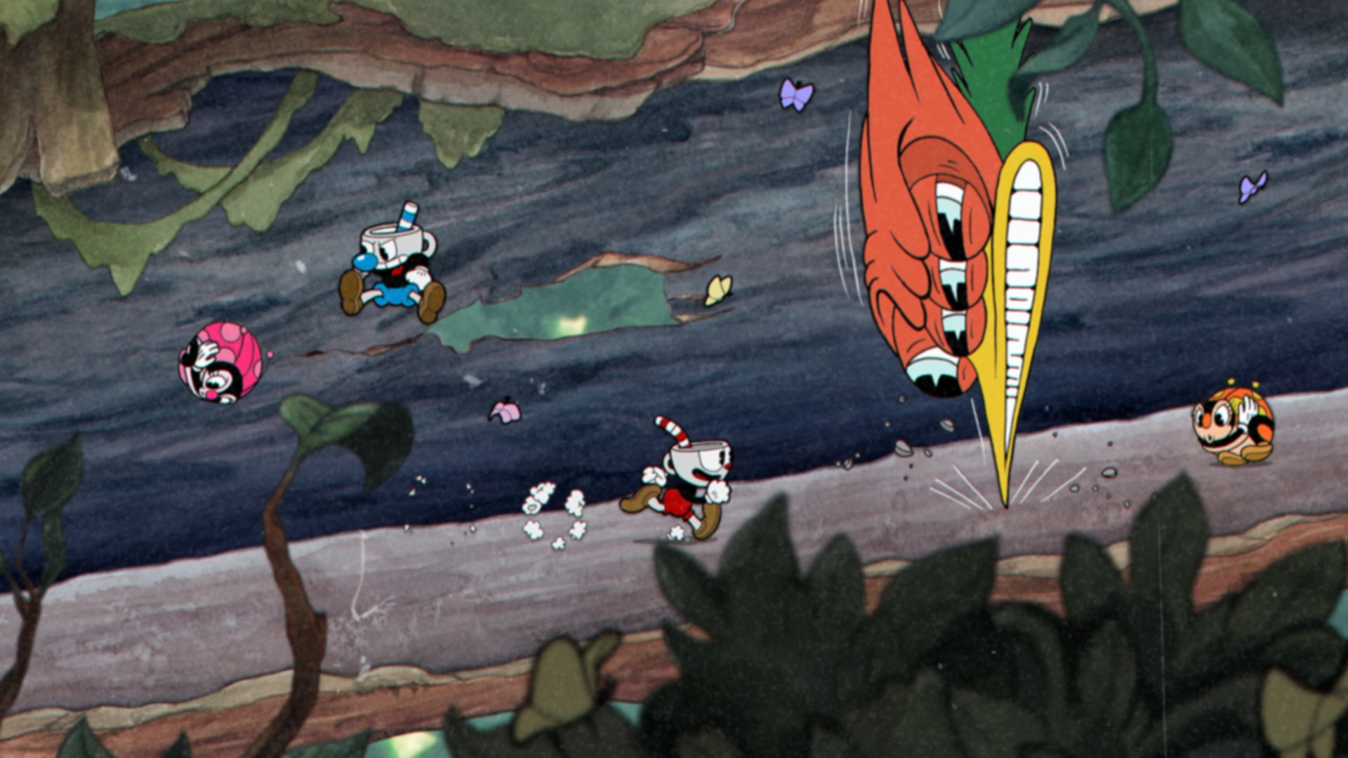 Cuphead forest