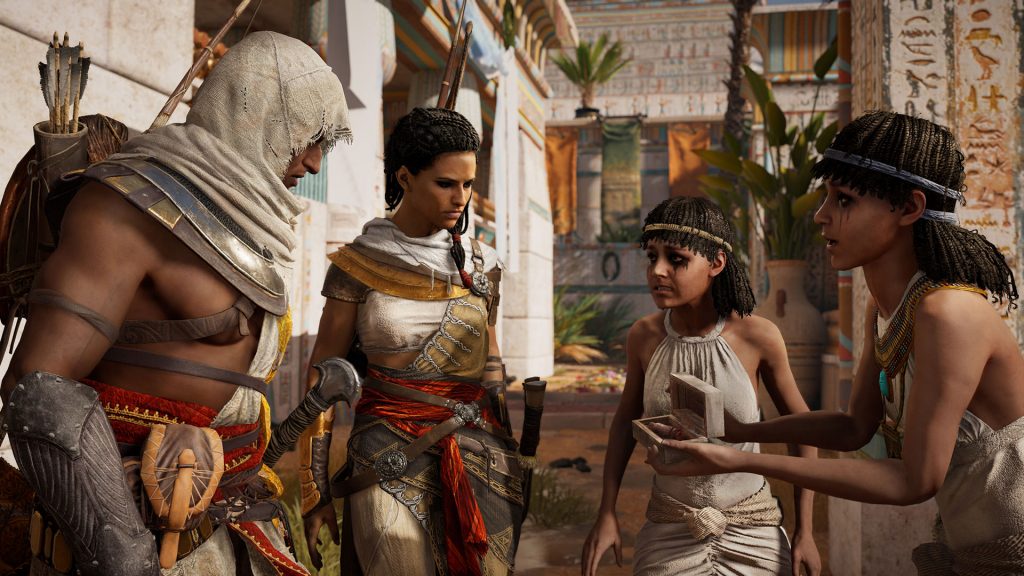 Assassin's Creed Origins - Bayek Aya Interrogate the two sisters