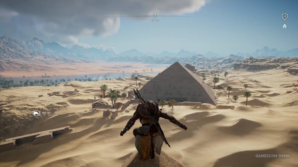 Exploring a Pyramid - Assassin's Creed Origins