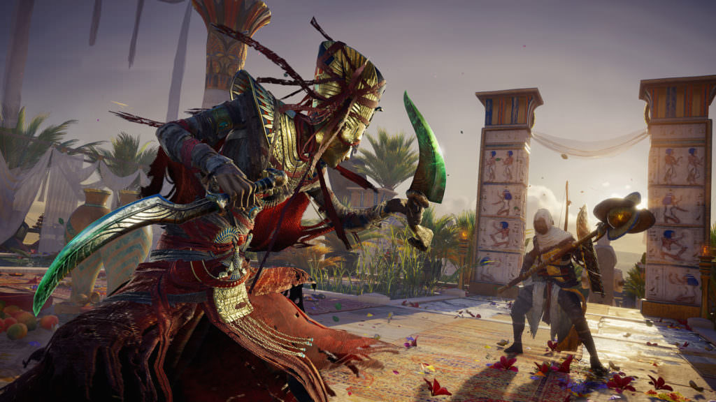 Assassin's Creed Origins - The Curse of the Pharaohs Nefertiti Fight
