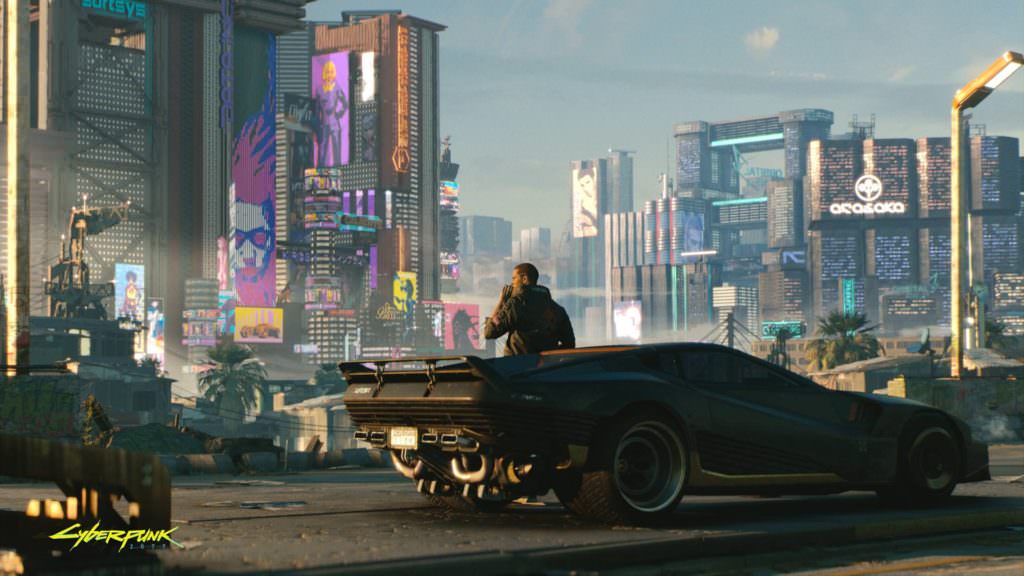 Cyberpunk 2077 definitely has that "Blade Runner" feel to it!