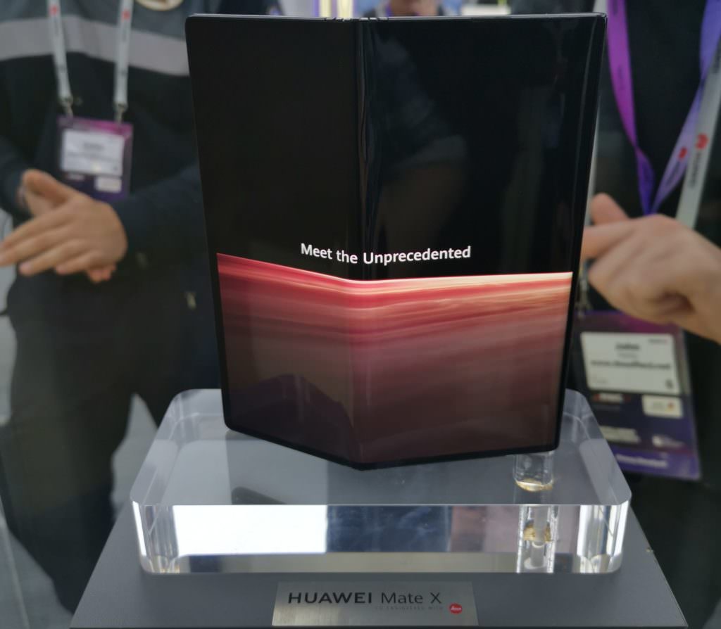 MWC 2019 Huawei Mate X