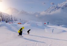 Snowboard game Shredders will be released in December
